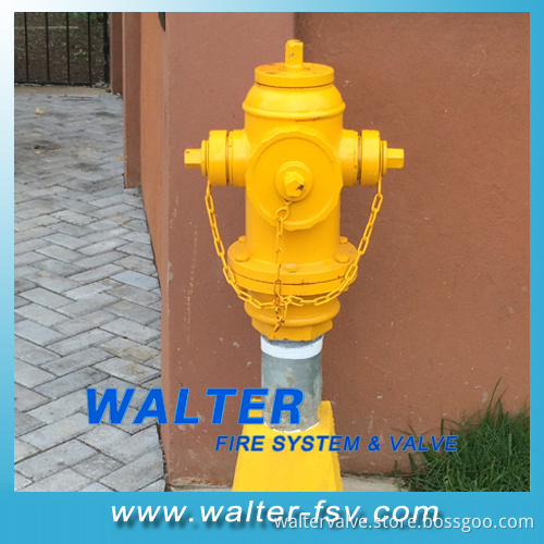 Thread Pipe Fire Hydrant for South American